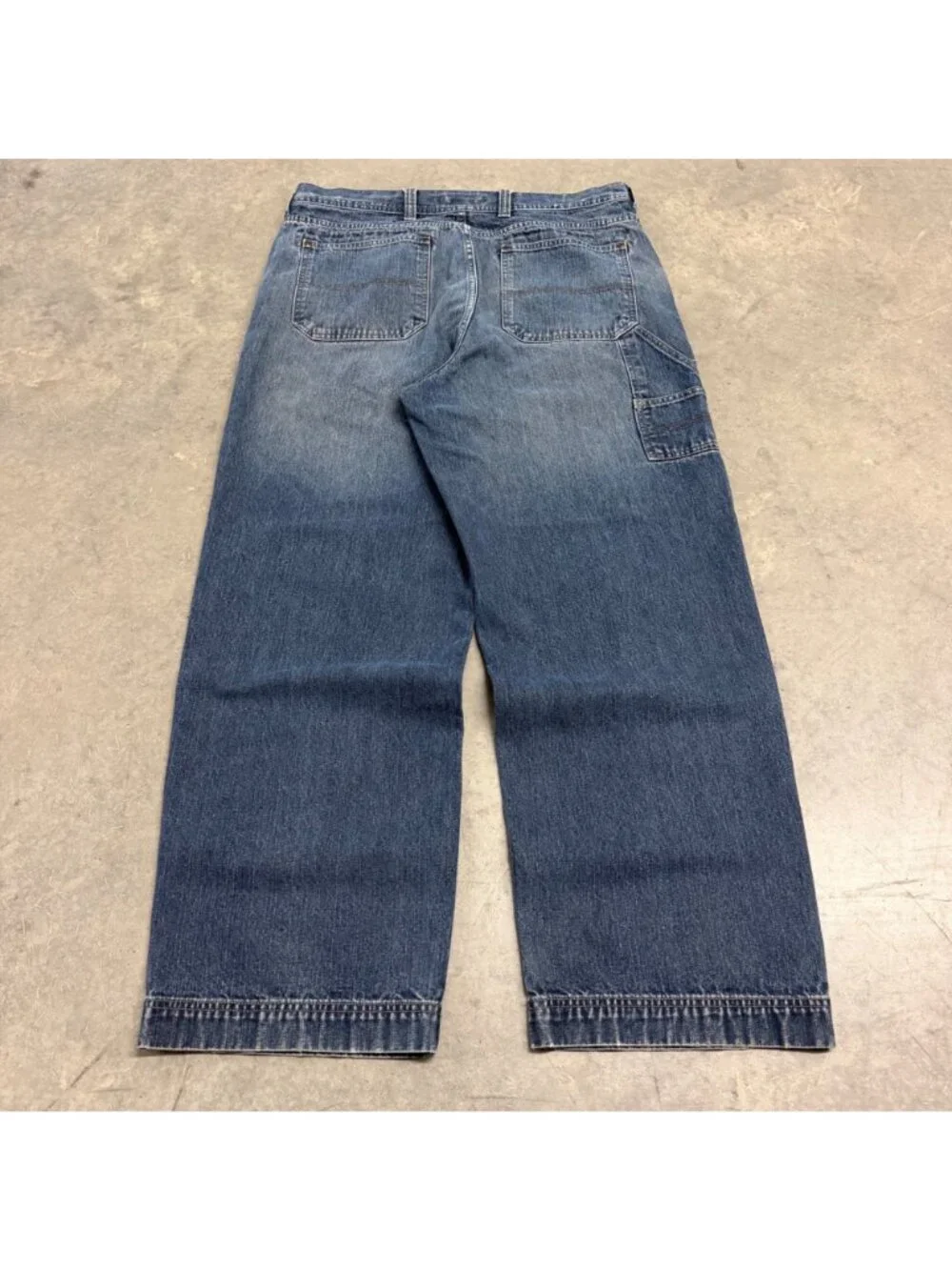 Vintage Y2K Sonoma Wide Leg Carpenter Jeans Size 38